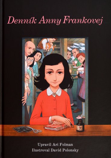 Denník Anny Frankovej – obálka