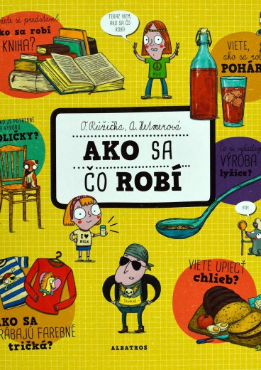 Ako sa čo robí – obálka