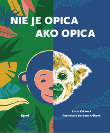 Nie je opica ako opica – obálka